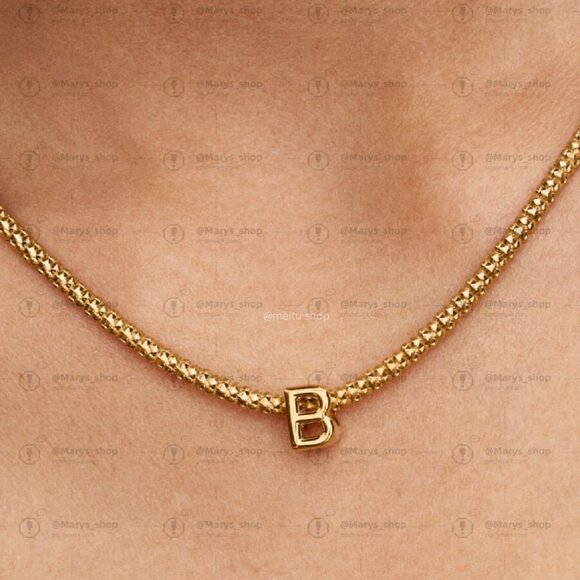 Pandora Letter B Alphabet Mini Charm|Pendant - Picture 2 of 2